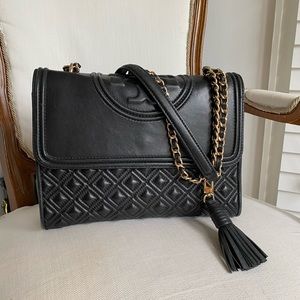 Tory Burch Fleming Large Quilted Shoulder Bag